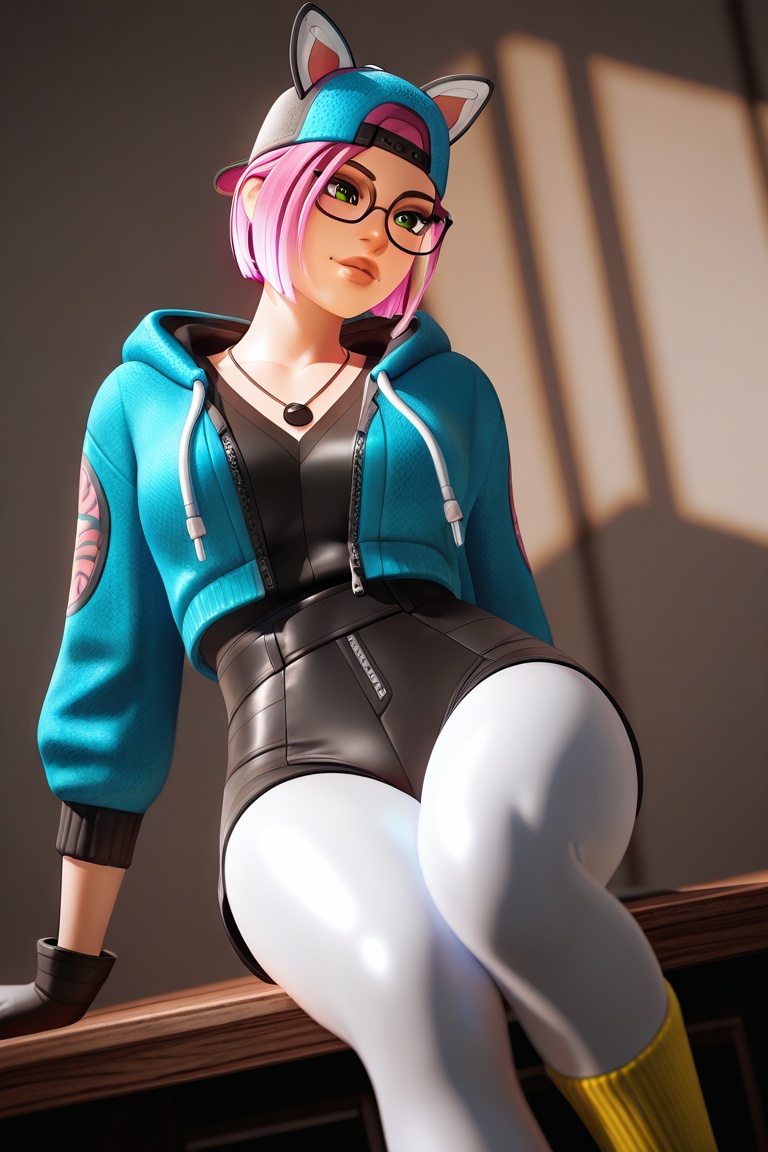 1girl,  solo,  lynx on Tensor.Art