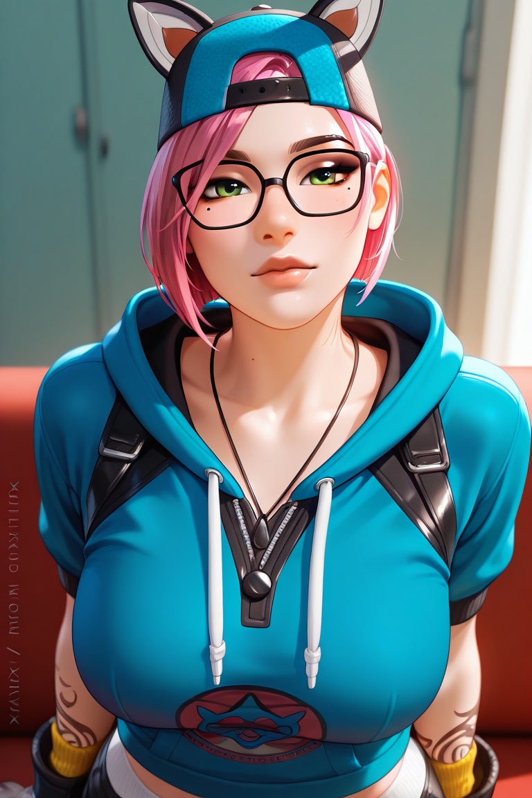 1girl,  solo,  lynx on Tensor.Art
