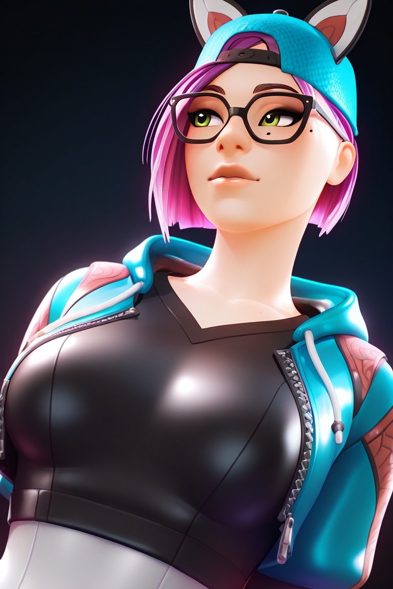 1girl,  solo,  lynx on Tensor.Art