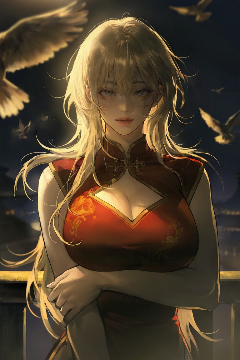 1girl,  solo,  long hair on Tensor.Art