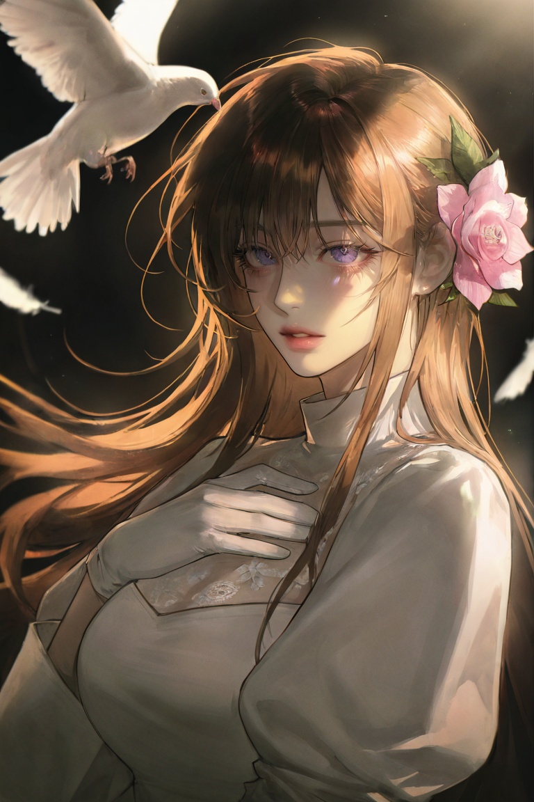 1girl,  solo,  long hair on Tensor.Art