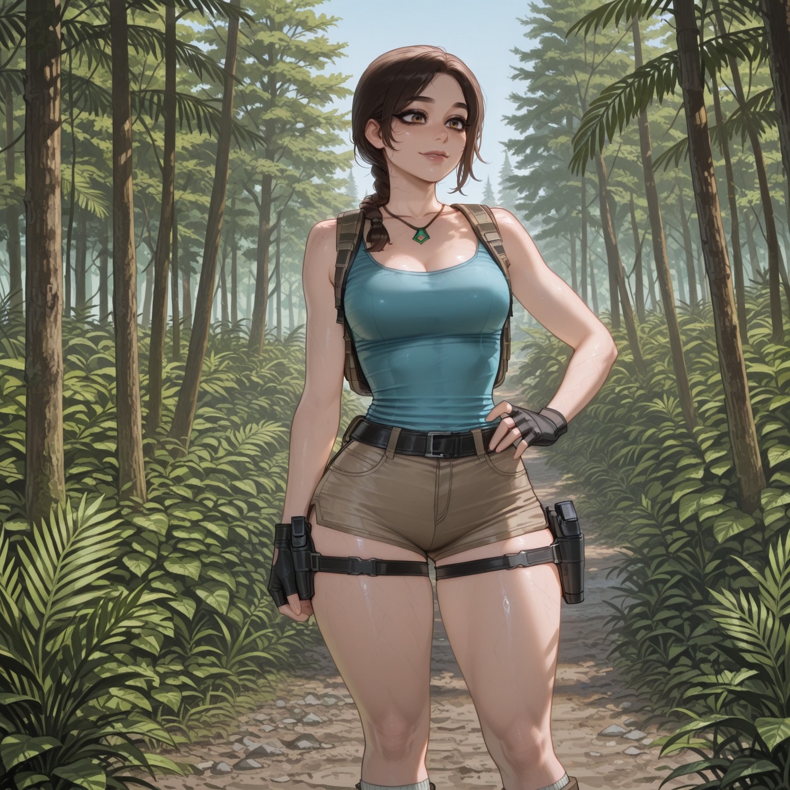 Vv.LXVIII - Wolfsbane,  Vv.LXVIII - TRLOA-Lara_Croft,  2d on Tensor.Art