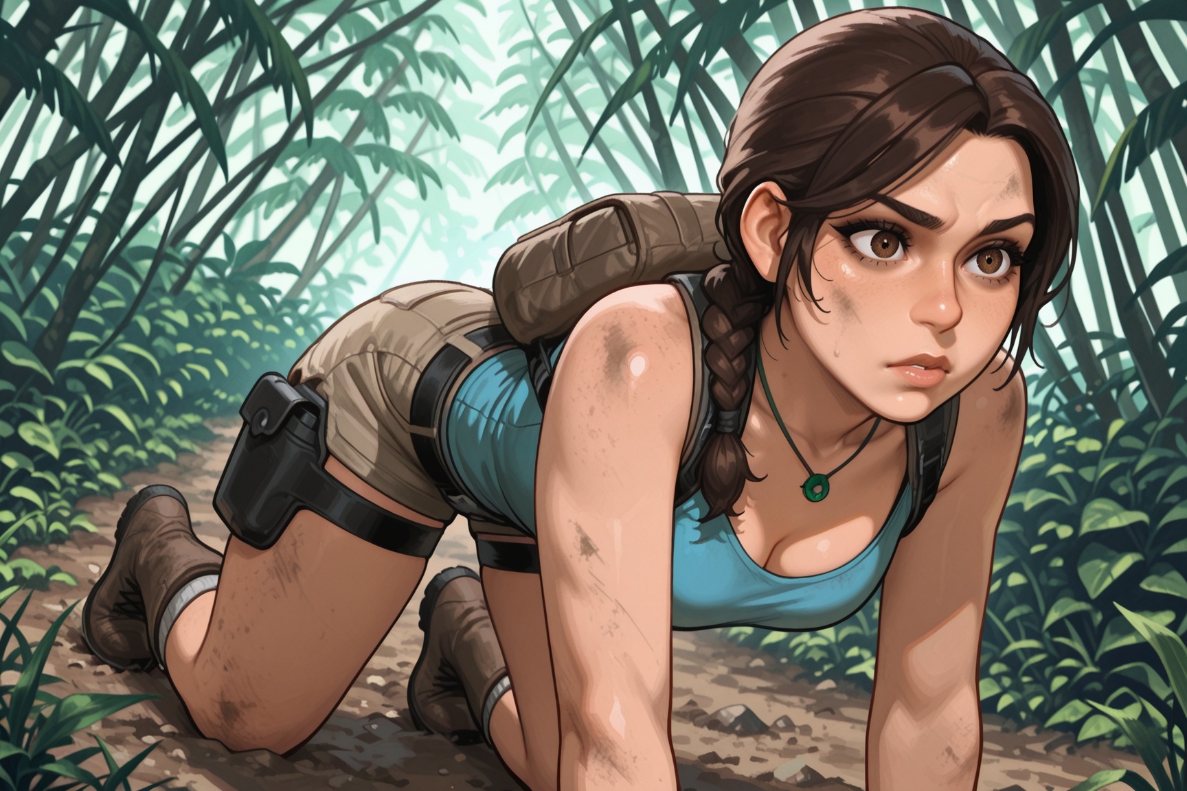 Vv.LXVIII - Acumen,  Vv.LXVIII - TRLOA-Lara_Croft,  2d on Tensor.Art