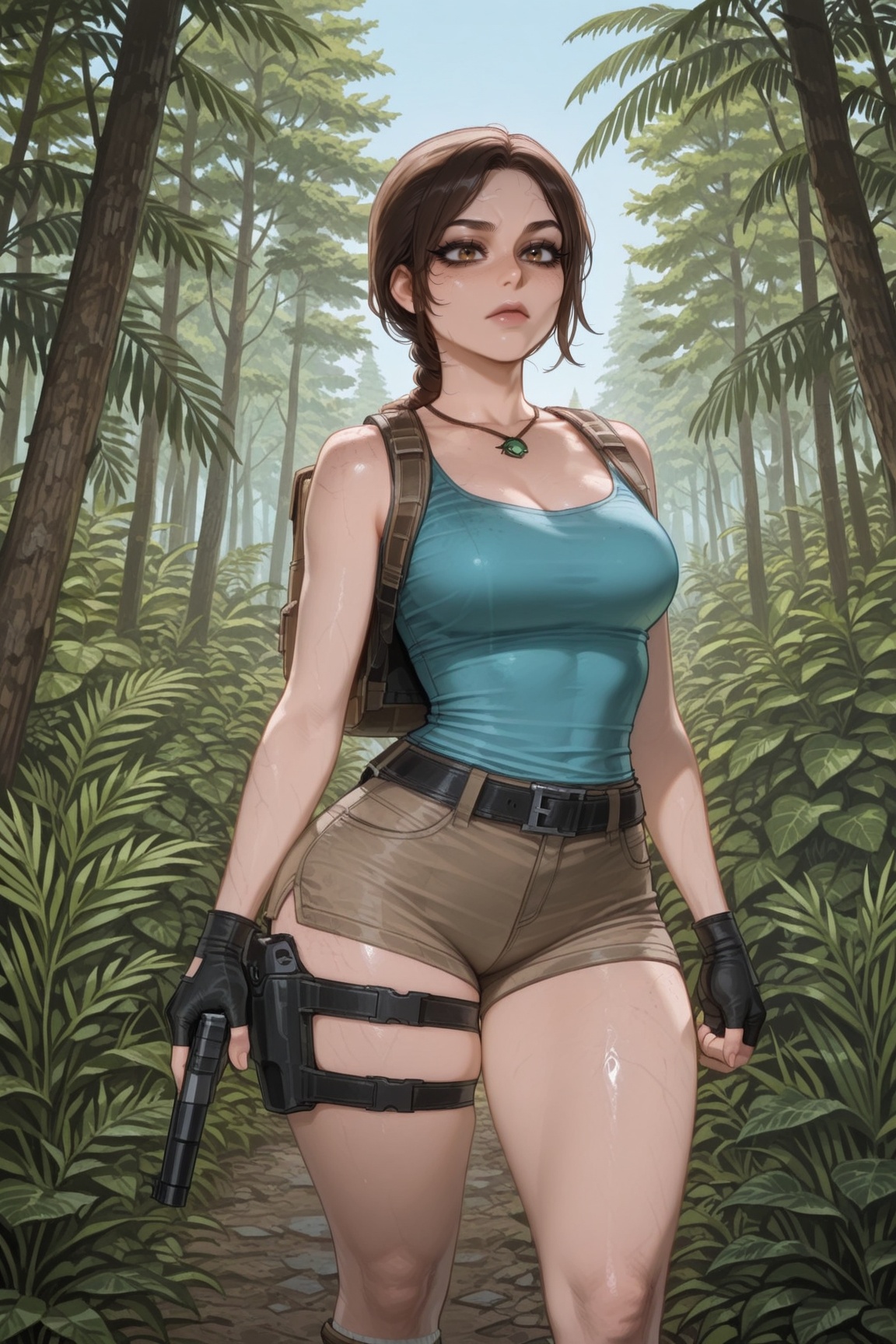 Vv.LXVIII - Wolfsbane,  Vv.LXVIII - TRLOA-Lara_Croft,  2d on Tensor.Art
