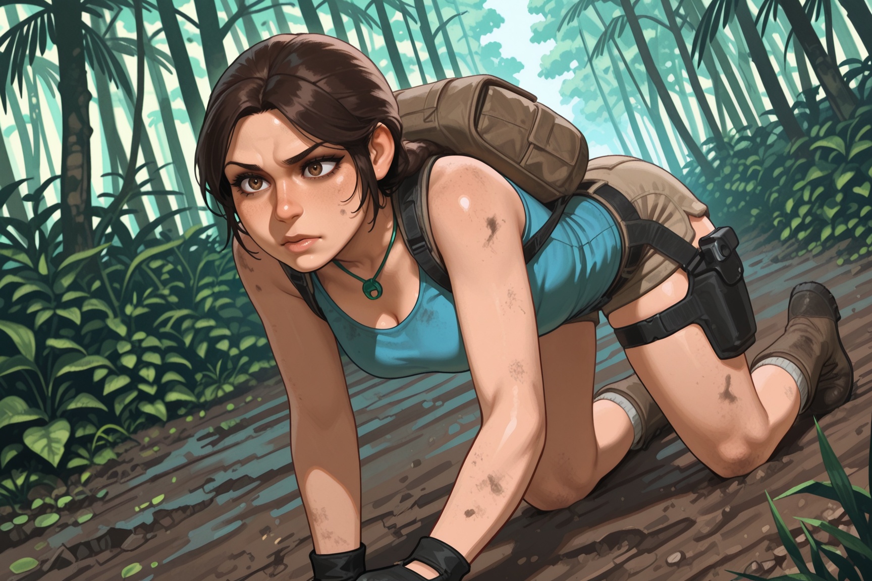 Vv.LXVIII - Acumen,  Vv.LXVIII - TRLOA-Lara_Croft,  2d on Tensor.Art