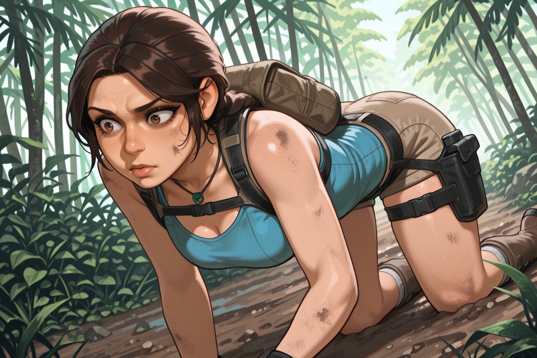 Vv.LXVIII - Acumen,  Vv.LXVIII - TRLOA-Lara_Croft,  2d on Tensor.Art
