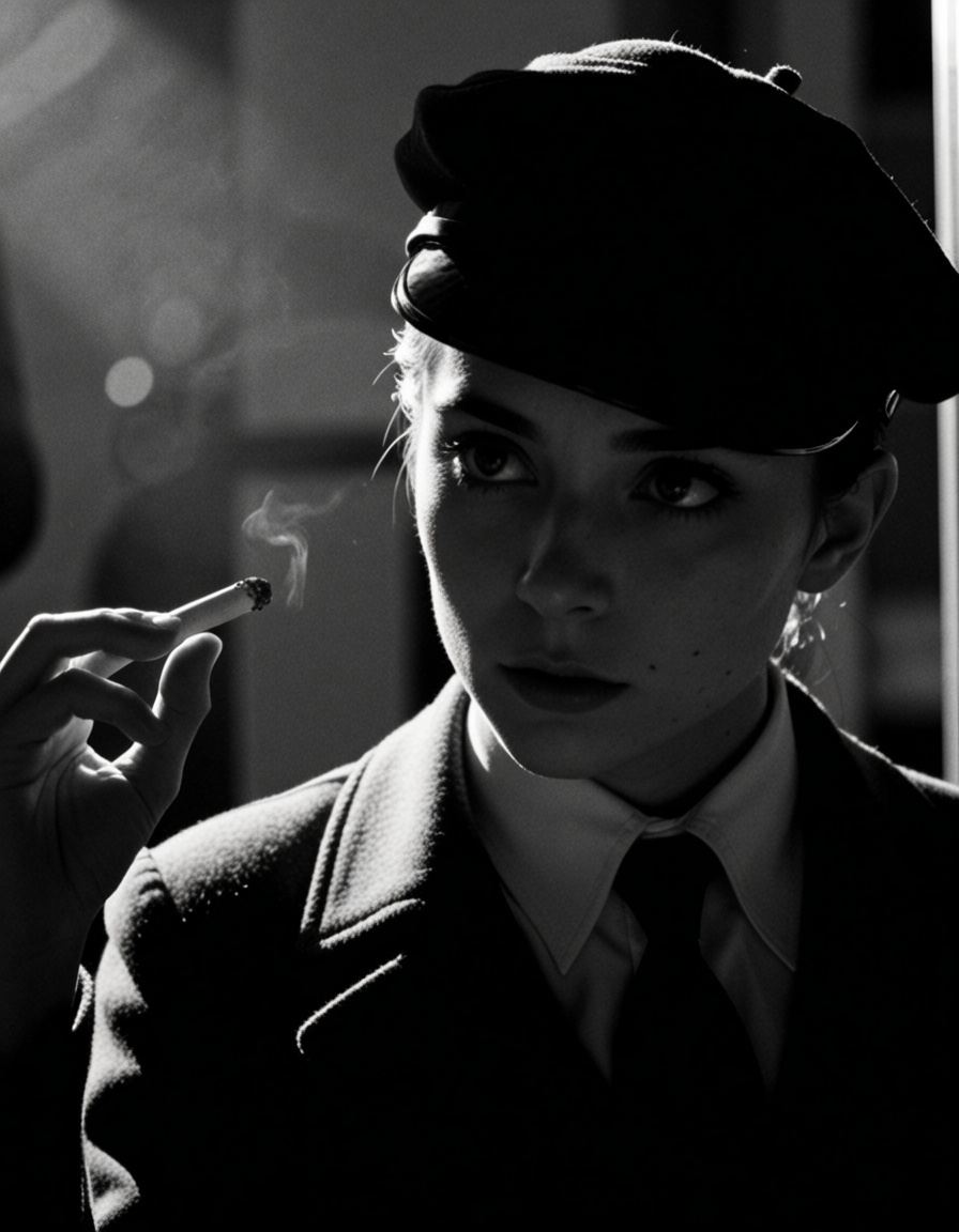 ehnoir,  detective in the street, on Tensor.Art
