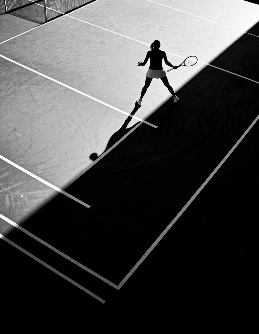 ehcartier,  p,  playing tennis on Tensor.Art