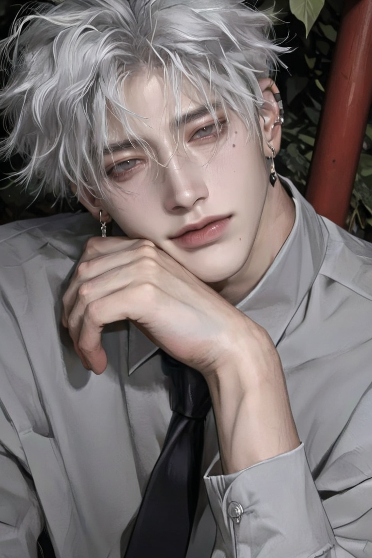 1boy,  solo,  short hair on Tensor.Art
