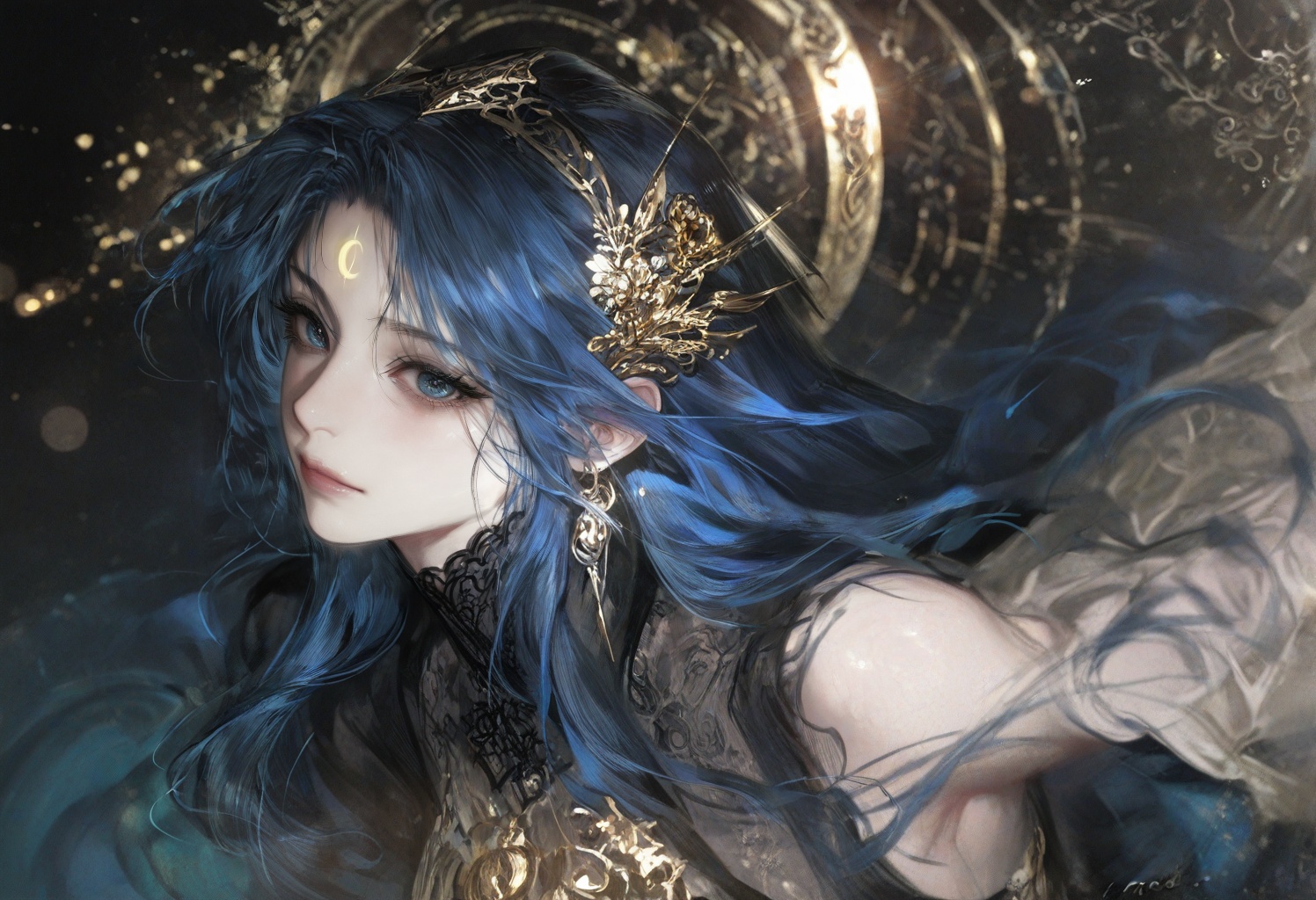1girl,  solo,  long hair on Tensor.Art