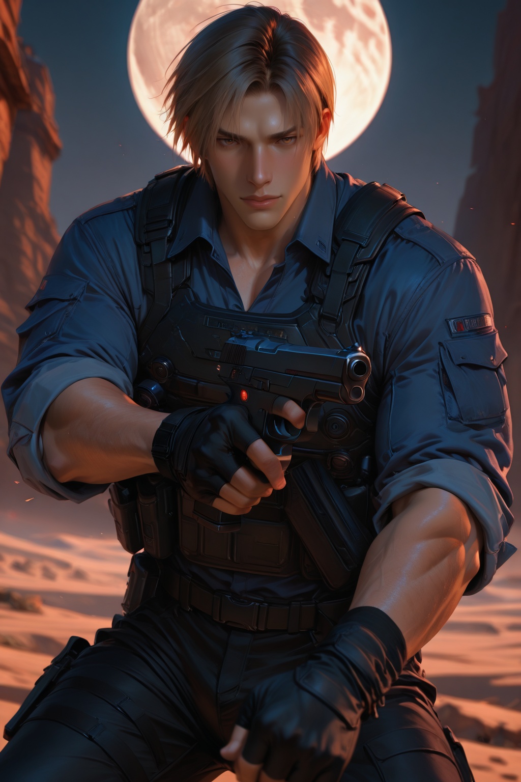 ........... ),  (Leon Scott Kennedy),  45 years old on Tensor.Art