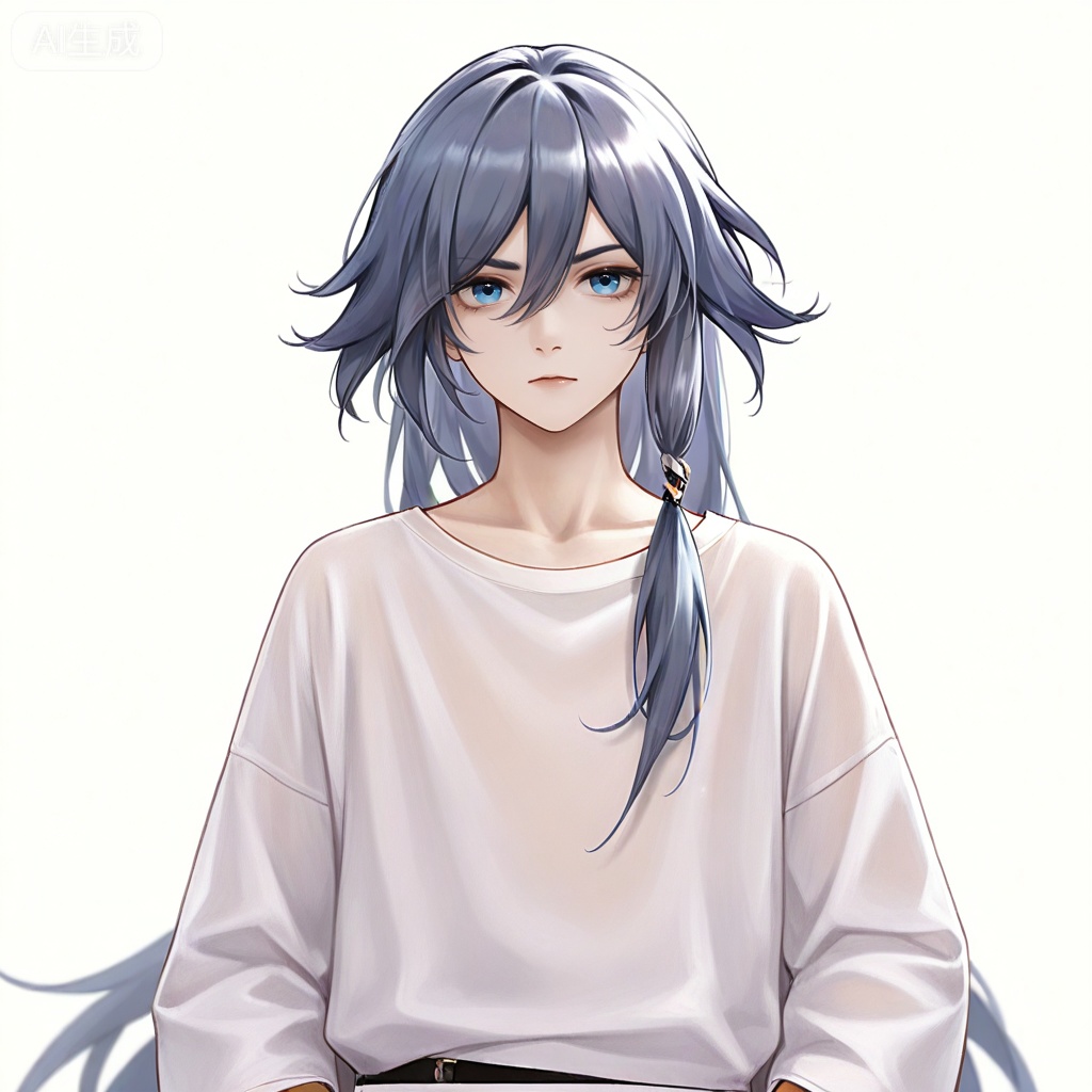 masterpiece, best quality,solo,white background,simple_background,
fu hua,,57metoo_style,