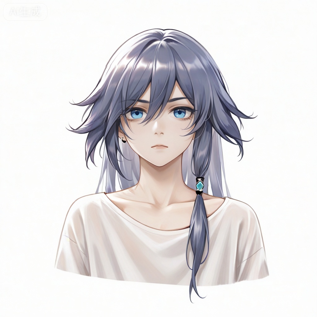 masterpiece, best quality,solo,white background,simple_background,
fu hua,,57metoo_style,