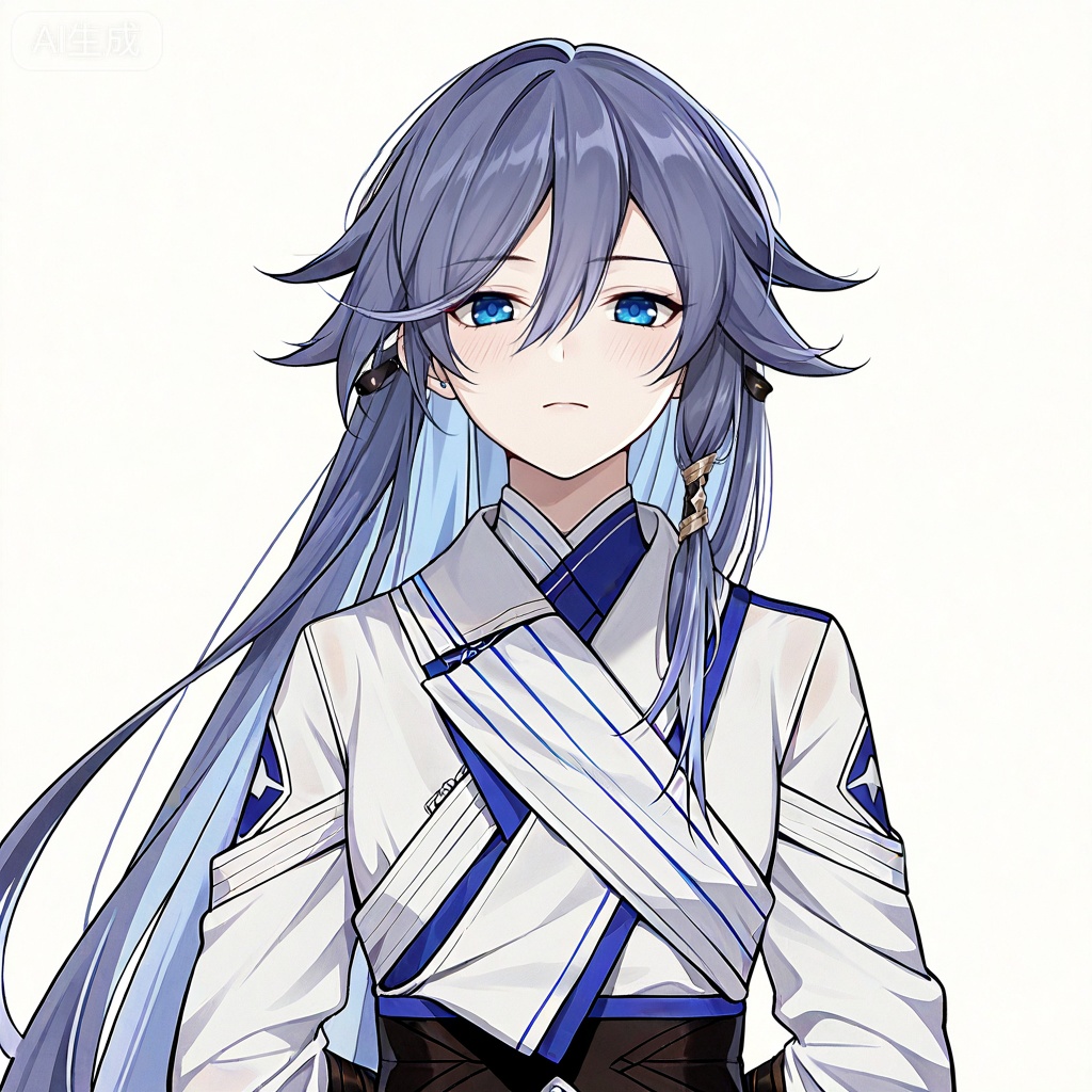 masterpiece, best quality,solo,((white background:1.2)),simple background,, 
looking at viewer,juer1004_style,fu_hua /(Taixuan Impression/)