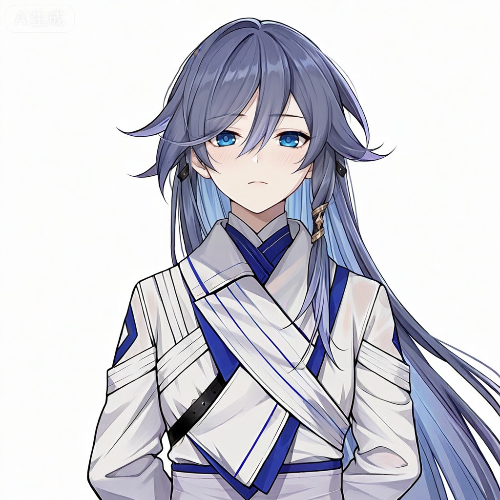 masterpiece, best quality,solo,((white background:1.2)),simple background,, 
looking at viewer,juer1004_style,fu_hua /(Taixuan Impression/)