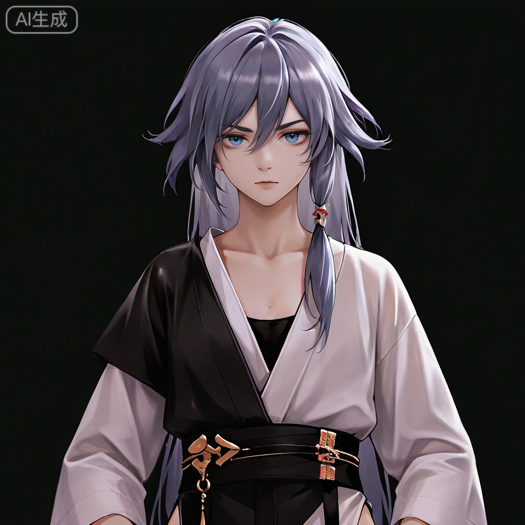 masterpiece, best quality,solo,white background,simple_background,
fu hua,,57metoo_style,