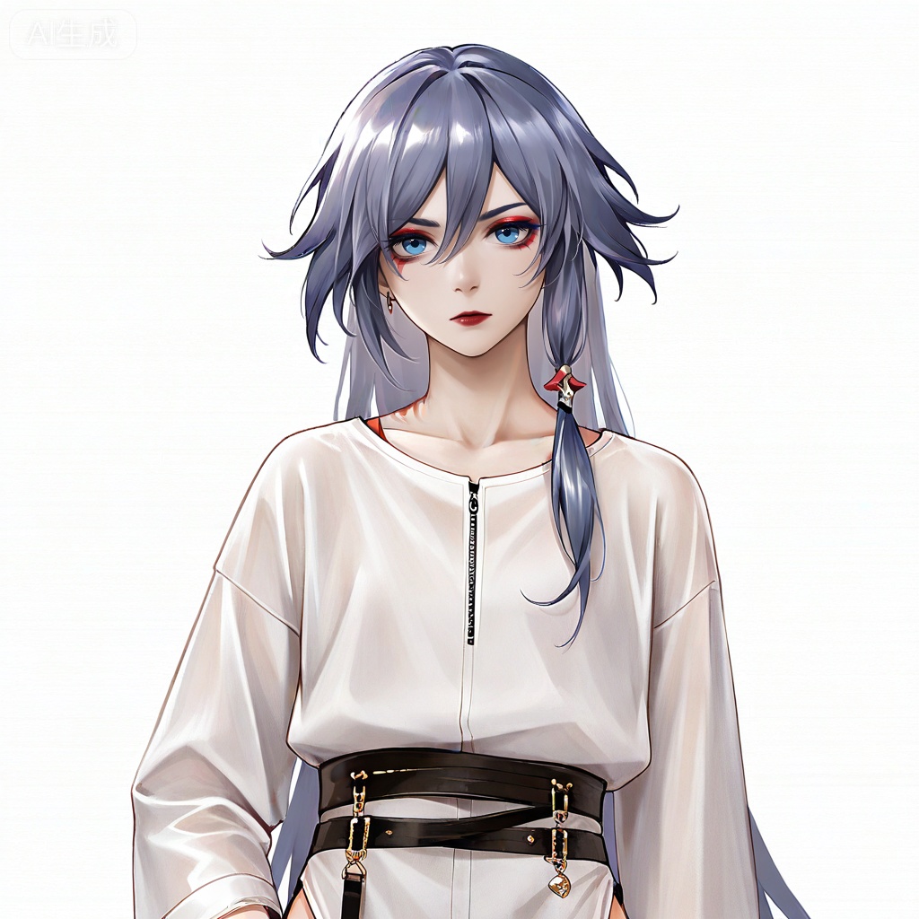 masterpiece, best quality,solo,white background,simple_background,
fu hua,,57metoo_style,makeup