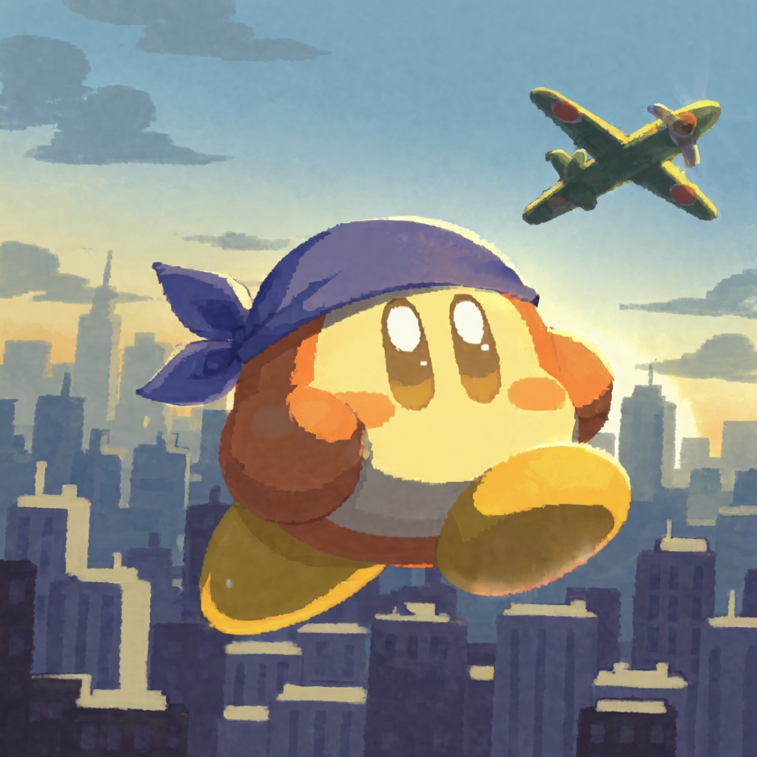 xiaohuoguo,  Ara love kirby style,  Bandana Waddle Dee on Tensor.Art