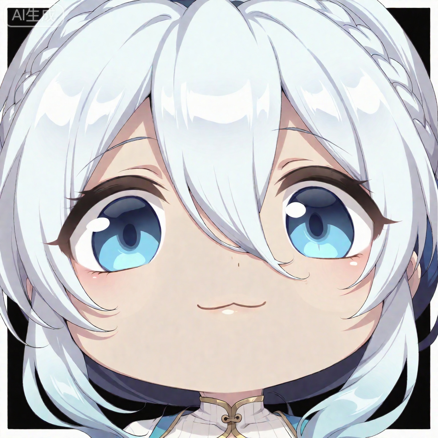 ((masterpiece)), ((best quality)), 8k, high detailed, ultra-detailed,
zhubidatou, 1girl, solo, blue eyes, blue hair, :3, portrait, looking at viewer, transparent background, chibi, long hair, closed mouth,
xuenv,braid