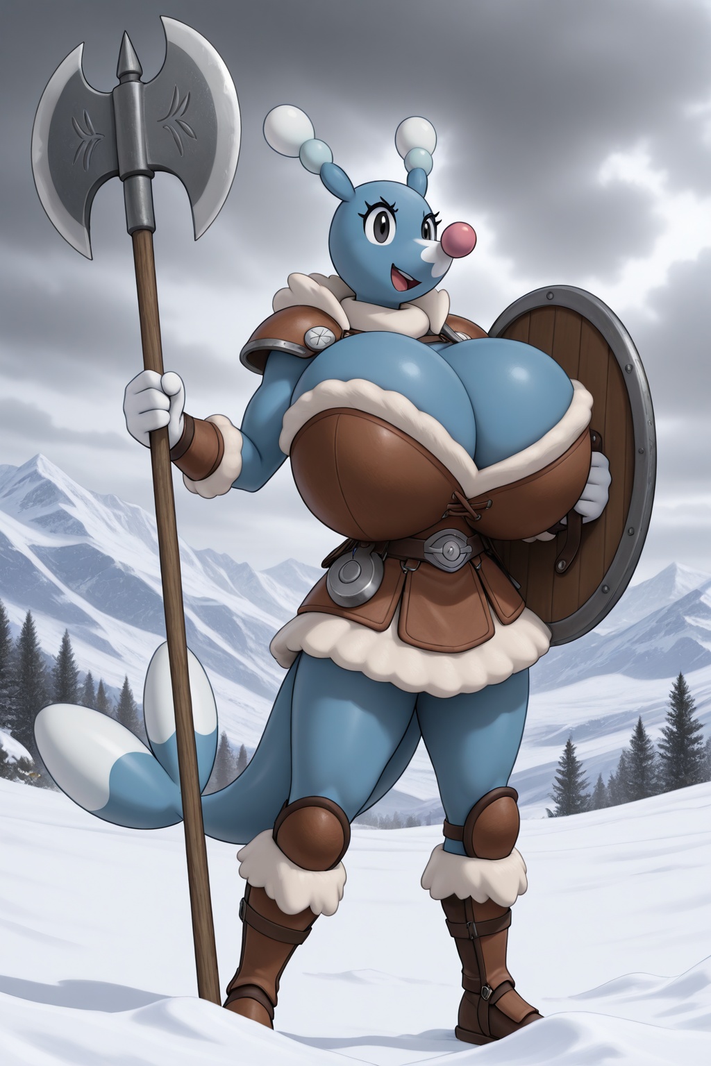 female,  viking_clothing,  armor on Tensor.Art