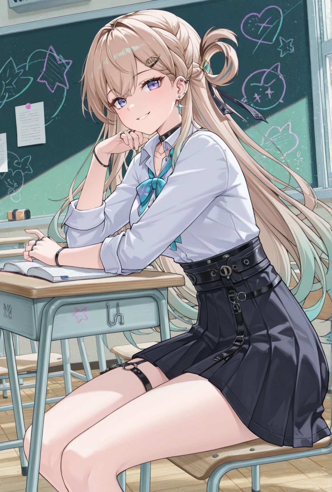 masterpiece,  best quality,  classroom on Tensor.Art