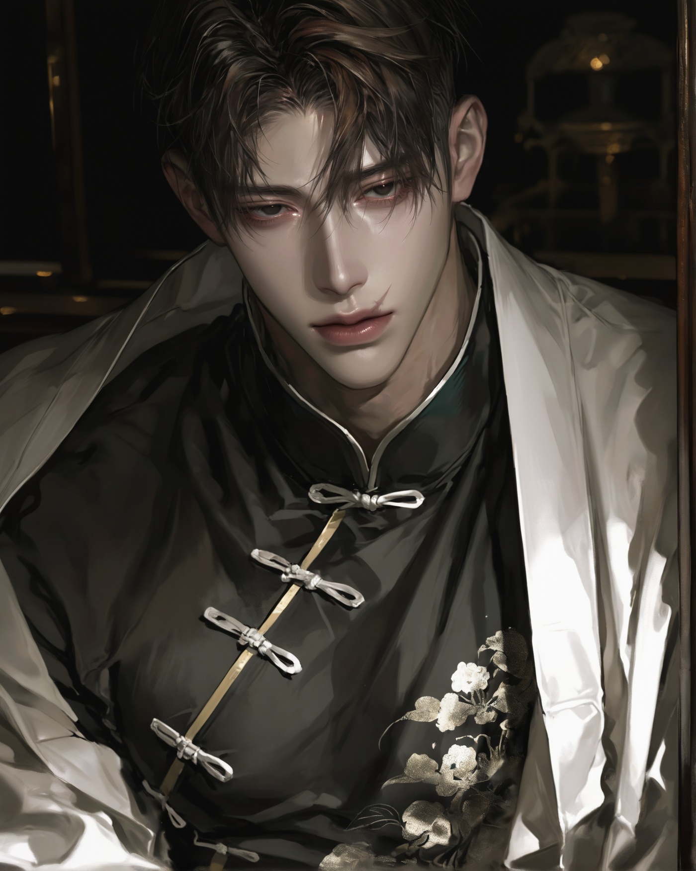 male,  solo,  handsome on Tensor.Art
