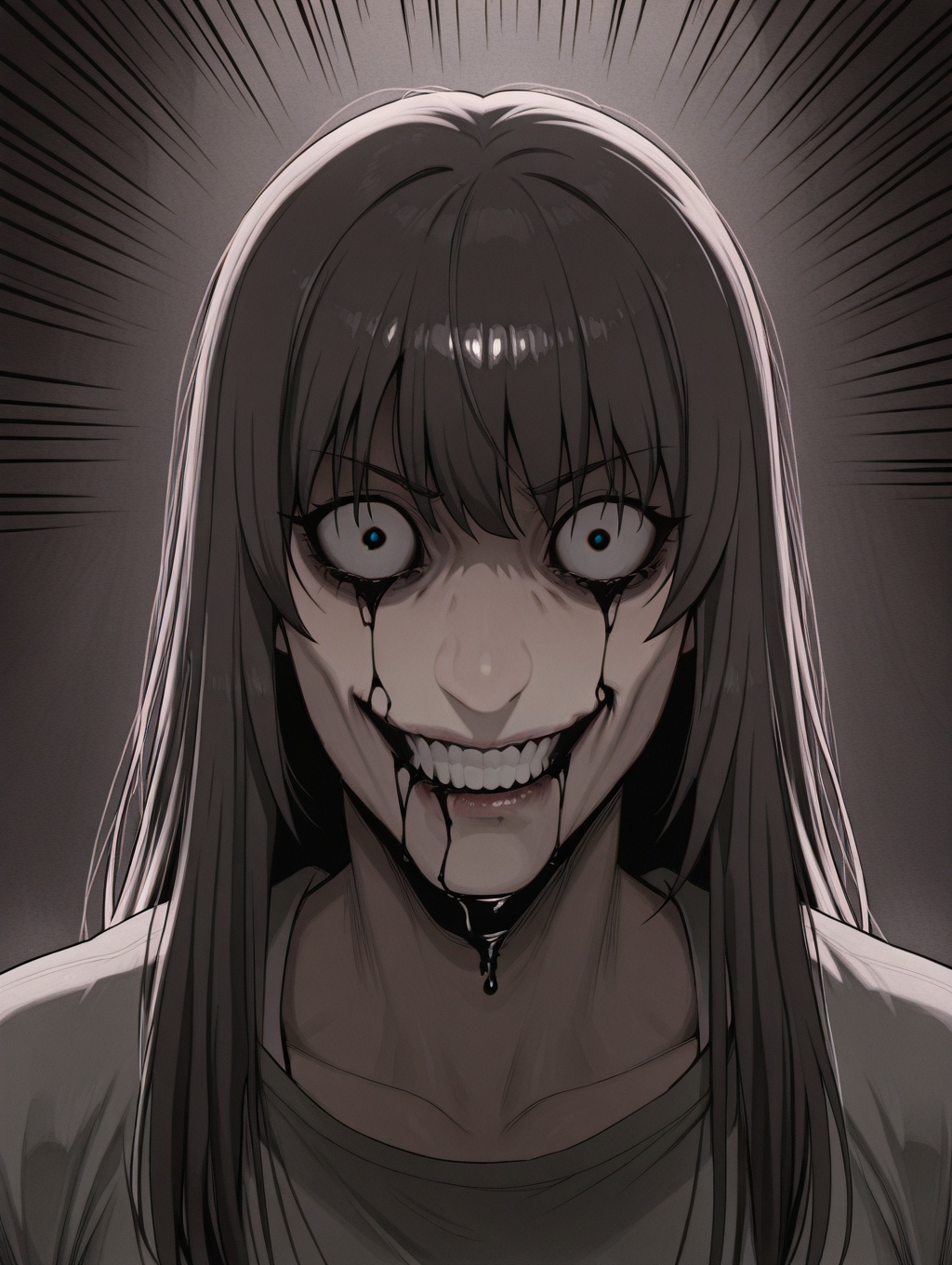 Isekaium_crazy_stare,  solo,  intense_stare on Tensor.Art
