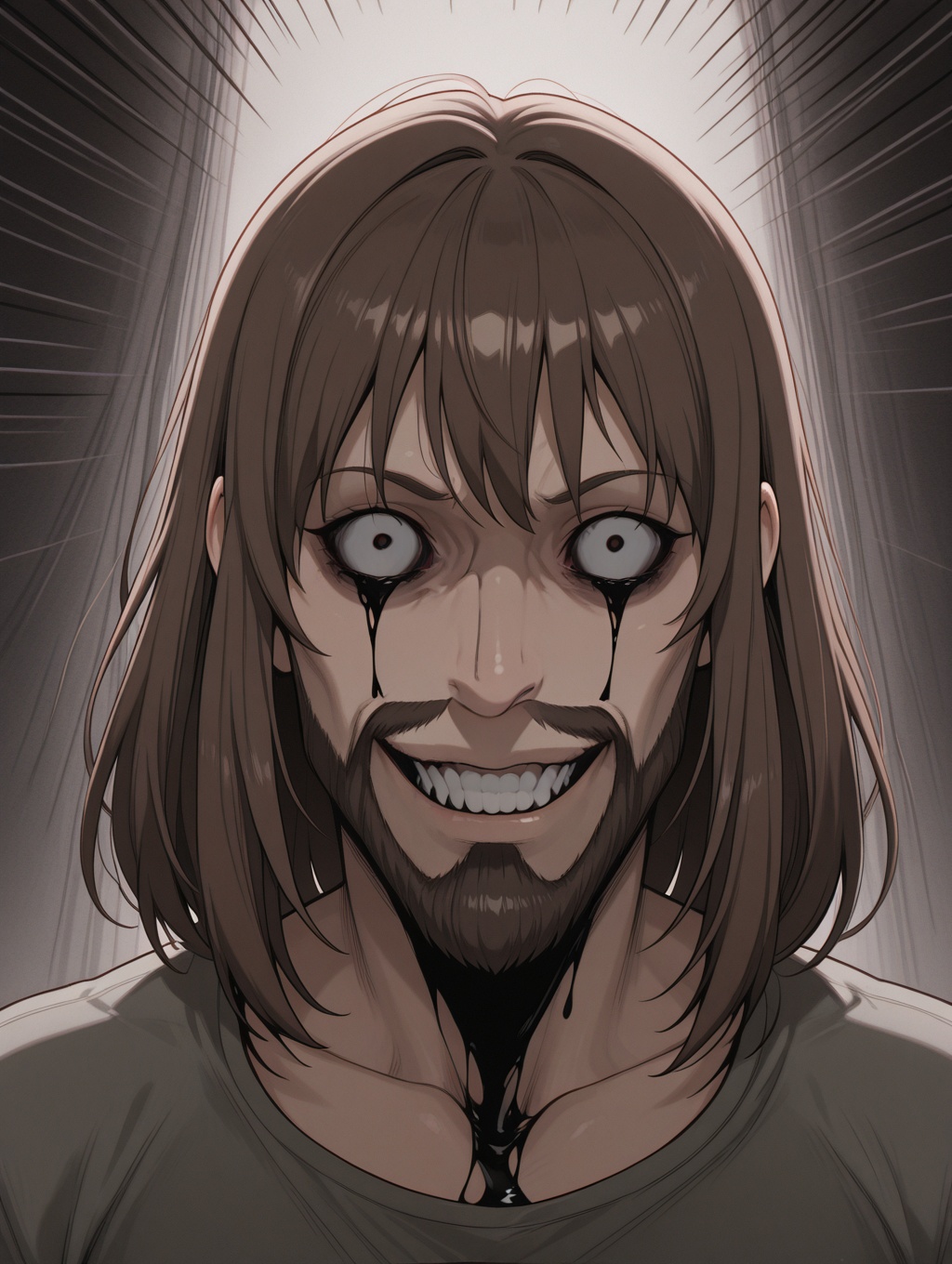 Isekaium_crazy_stare,  solo,  intense_stare on Tensor.Art