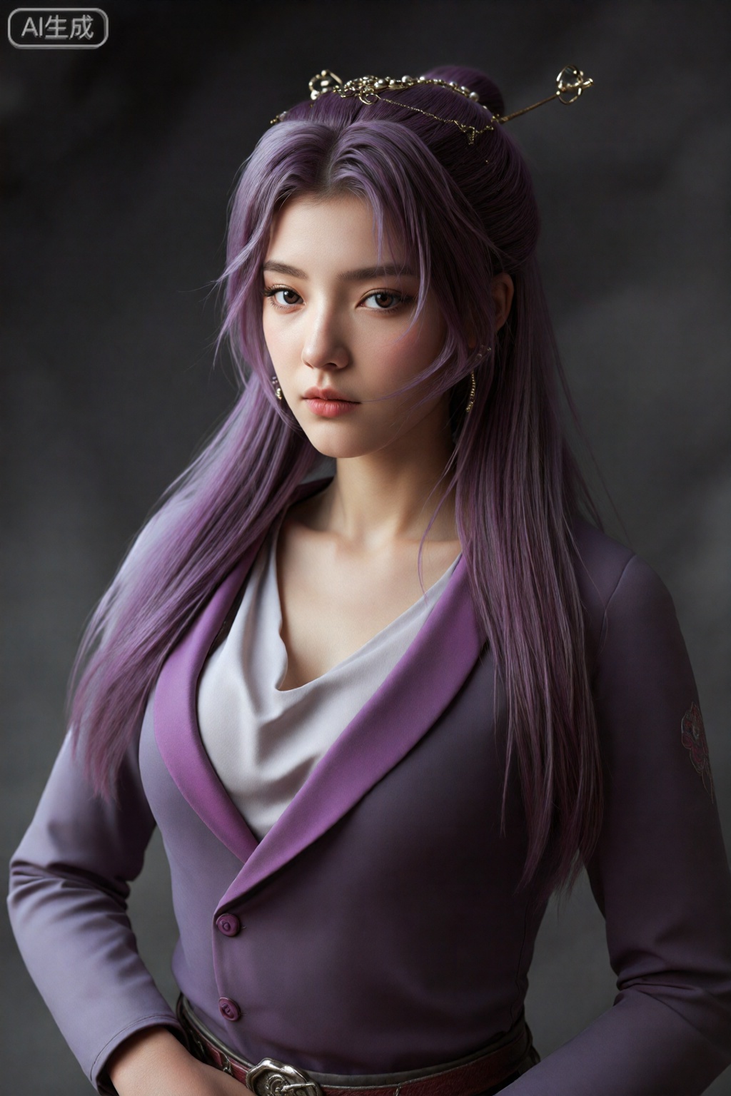 .,  云霄。,  紫色头发 by AI光影驿站 on Tensor.Art