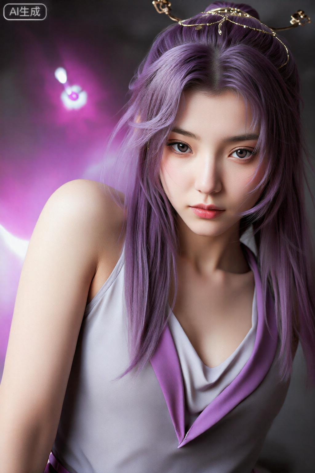 .,  云霄。,  紫色头发 by AI光影驿站 on Tensor.Art