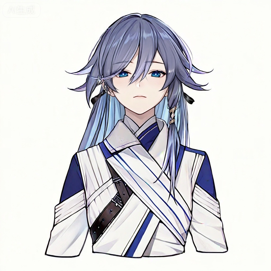 masterpiece, best quality,solo,((white background:1.2)),simple background,, 
looking at viewer,juer1004_style,fu_hua /(Taixuan Impression/)