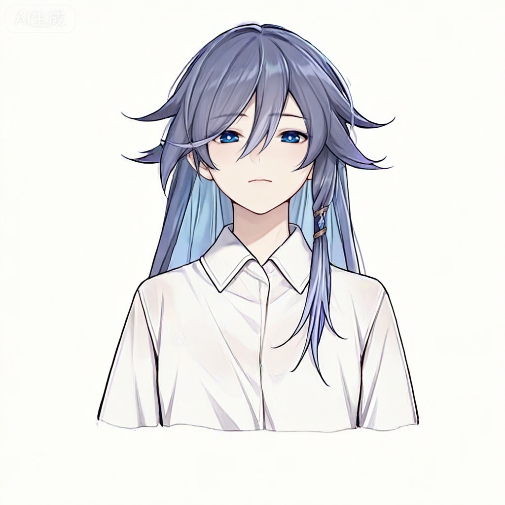 masterpiece, best quality,solo,((white background:1.2)),simple background,, 
looking at viewer,juer1004_style,fu_hua