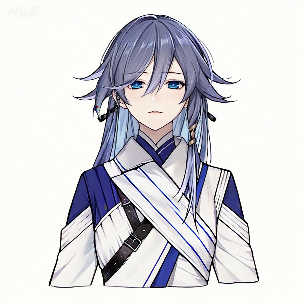 masterpiece, best quality,solo,((white background:1.2)),simple background,, 
looking at viewer,juer1004_style,fu_hua /(Taixuan Impression/)