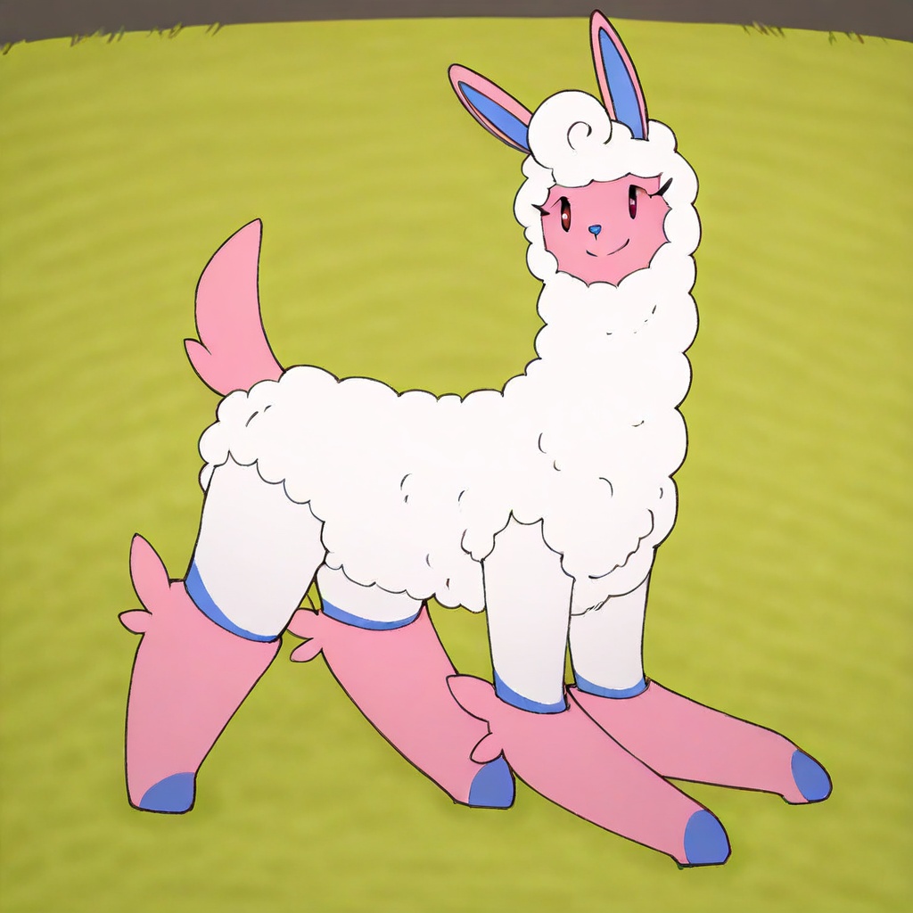 melpaca(Species),  alpaca,  Feral on Tensor.Art