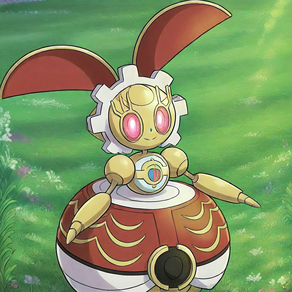 Magearna(Pokemon),  rabbit,  robot on Tensor.Art