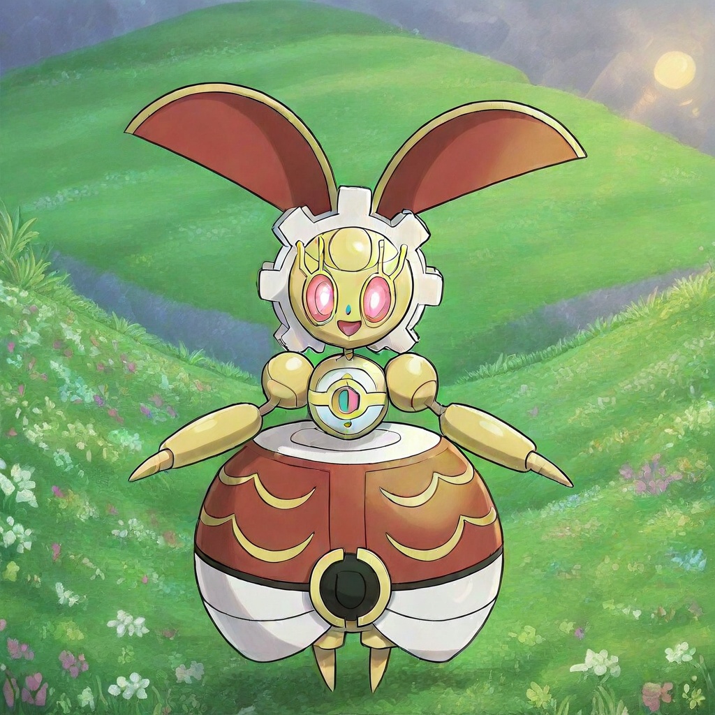 Magearna(Pokemon),  rabbit,  robot on Tensor.Art