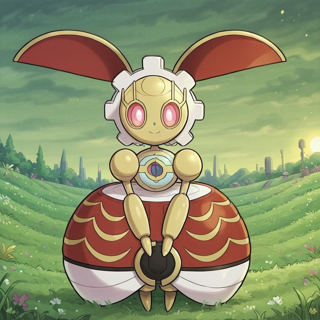 Magearna(Pokemon),  rabbit,  robot on Tensor.Art