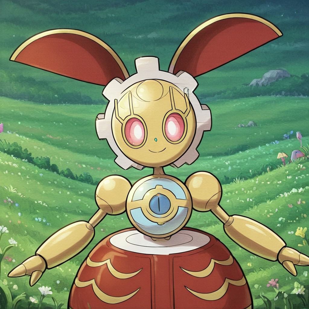 Magearna(Pokemon),  rabbit,  robot on Tensor.Art