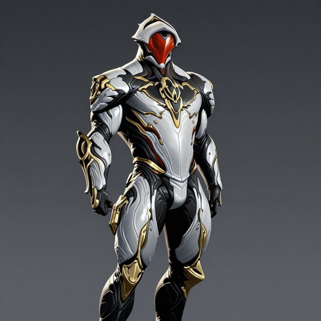 warframe_armour,  organic armour,  white armour on Tensor.Art