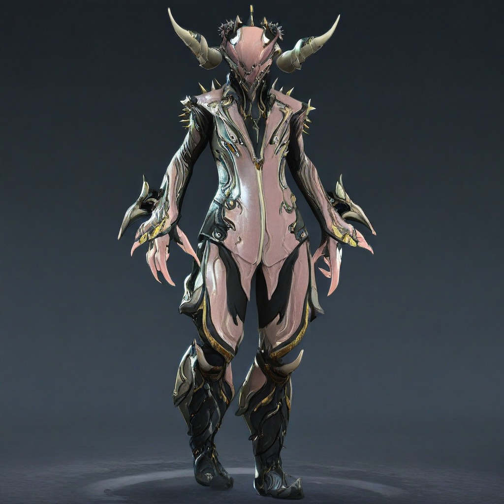 warframe_armour,  organic armour,  pink armour on Tensor.Art