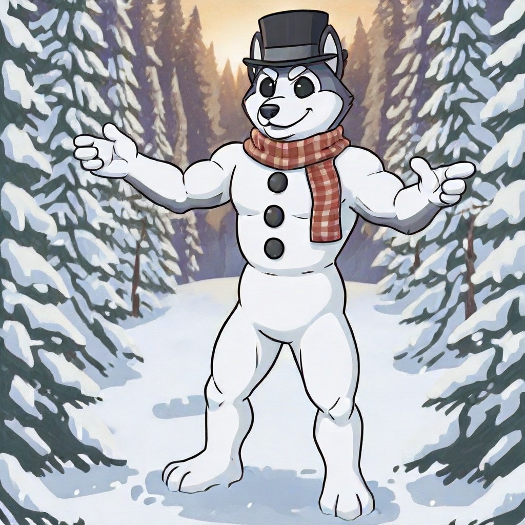 Meltin(character),  male,  anthro on Tensor.Art
