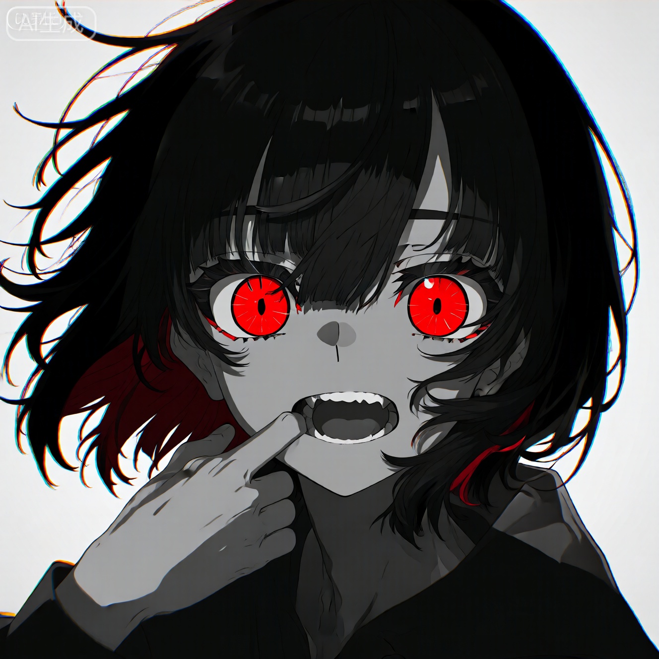 动漫风格,露卡,一个女孩,