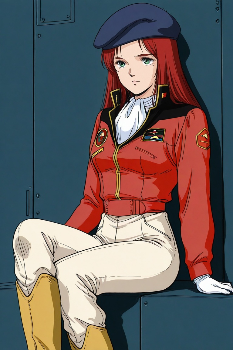 christina_mackenzie,  1girl,  red hair on Tensor.Art