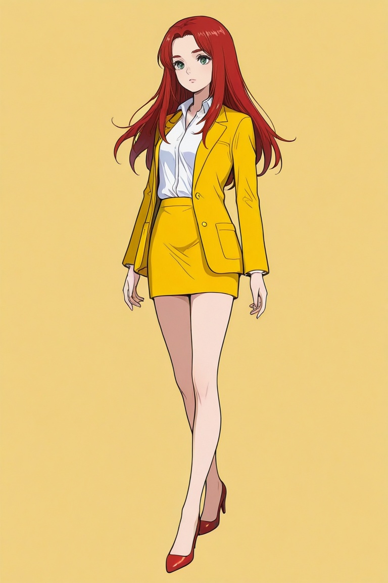 christina_mackenzie,  1girl,  red hair on Tensor.Art