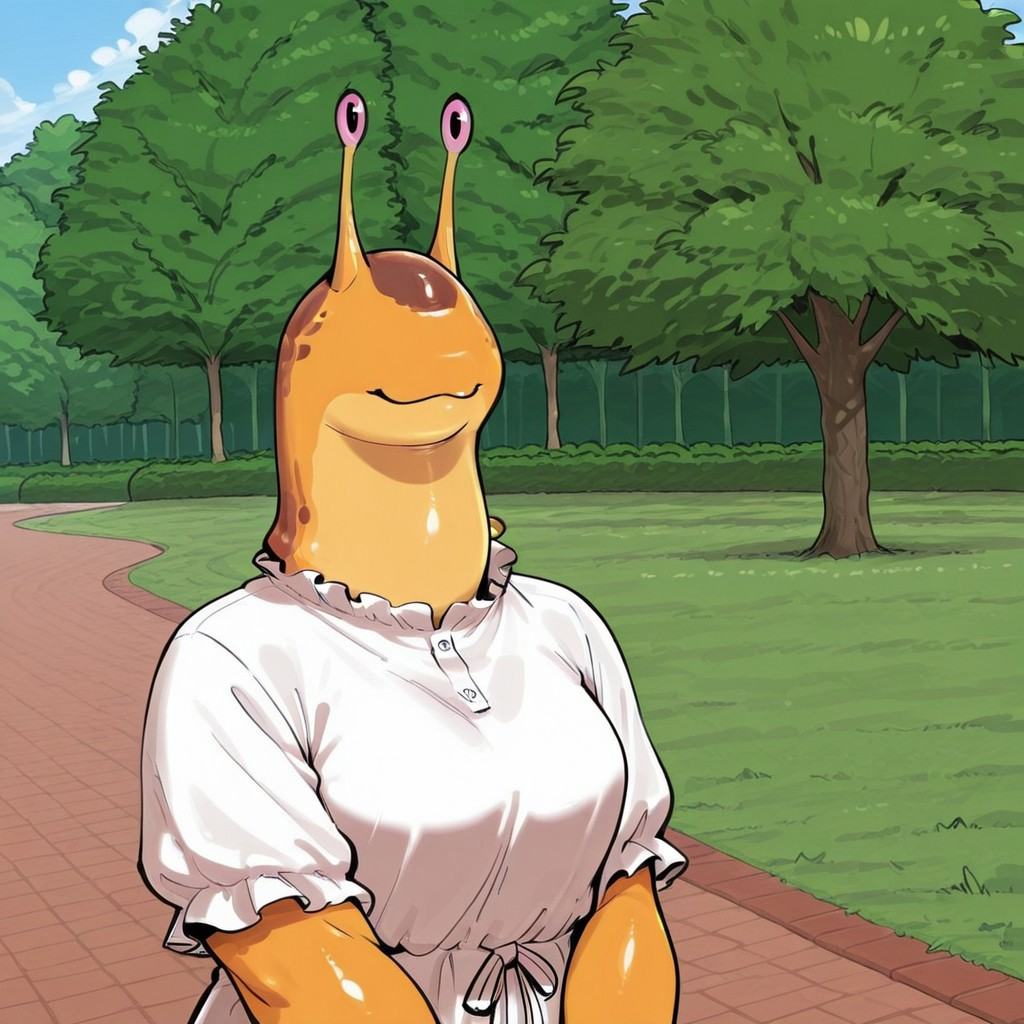 Anthro,  slug,  eyestalks on Tensor.Art