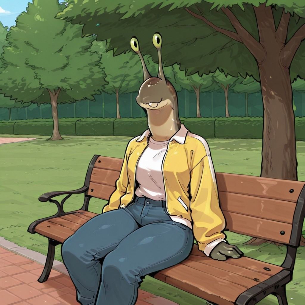 Anthro,  slug,  eyestalks on Tensor.Art