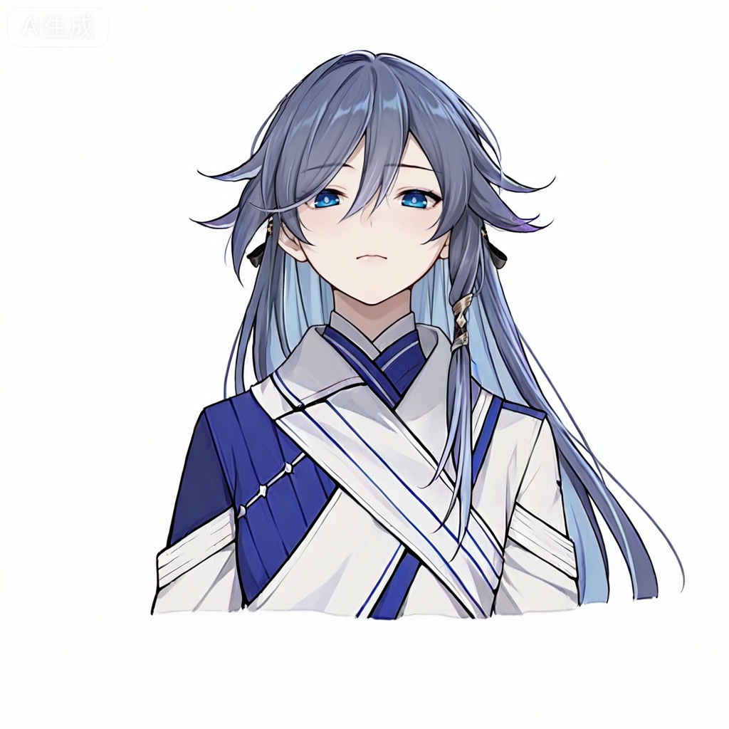 masterpiece, best quality,solo,((white background:1.2)),simple background,, 
looking at viewer,juer1004_style,fu_hua /(Taixuan Impression/)