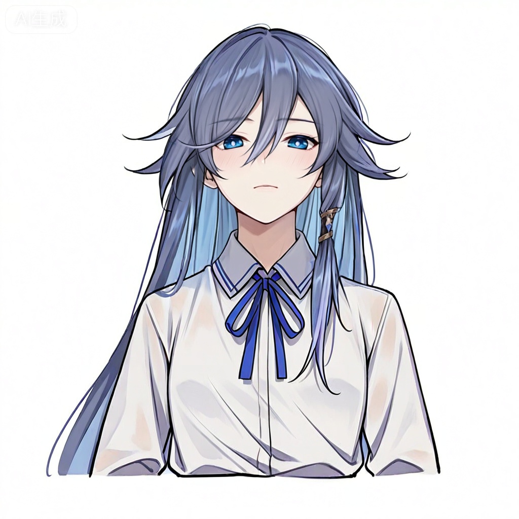 masterpiece, best quality,solo,((white background:1.2)),simple background,, 
looking at viewer,juer1004_style,fu_hua,