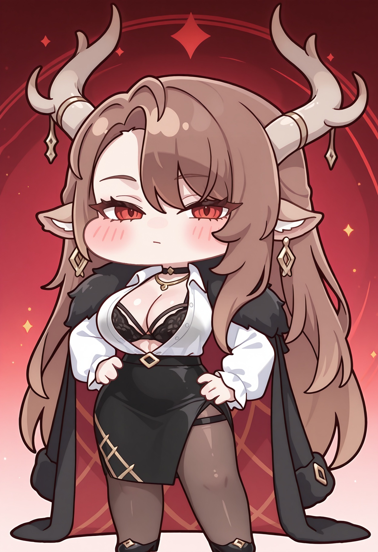 trcldia,  very long hair,  brown hair on Tensor.Art