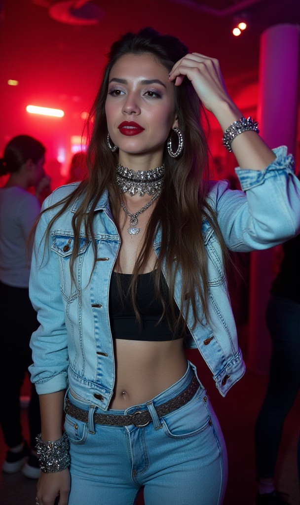 Cute chilean woman,  21 years old,  long hair on Tensor.Art